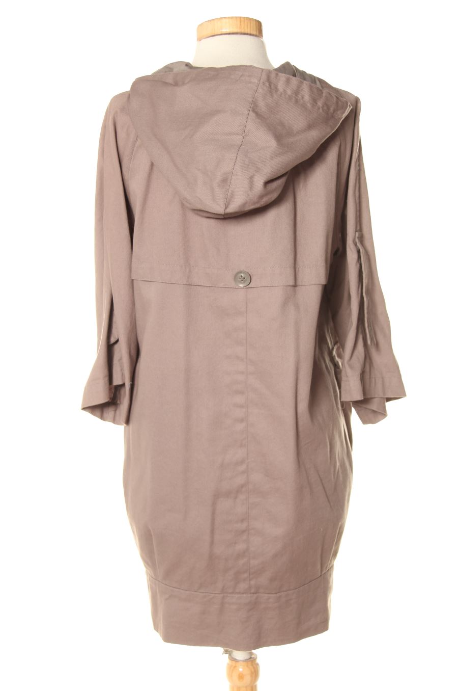 Abrigos de Bershka de la talla L, de color gris
