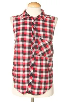Chemise sans manches S Bershka, photo 1 sur 2