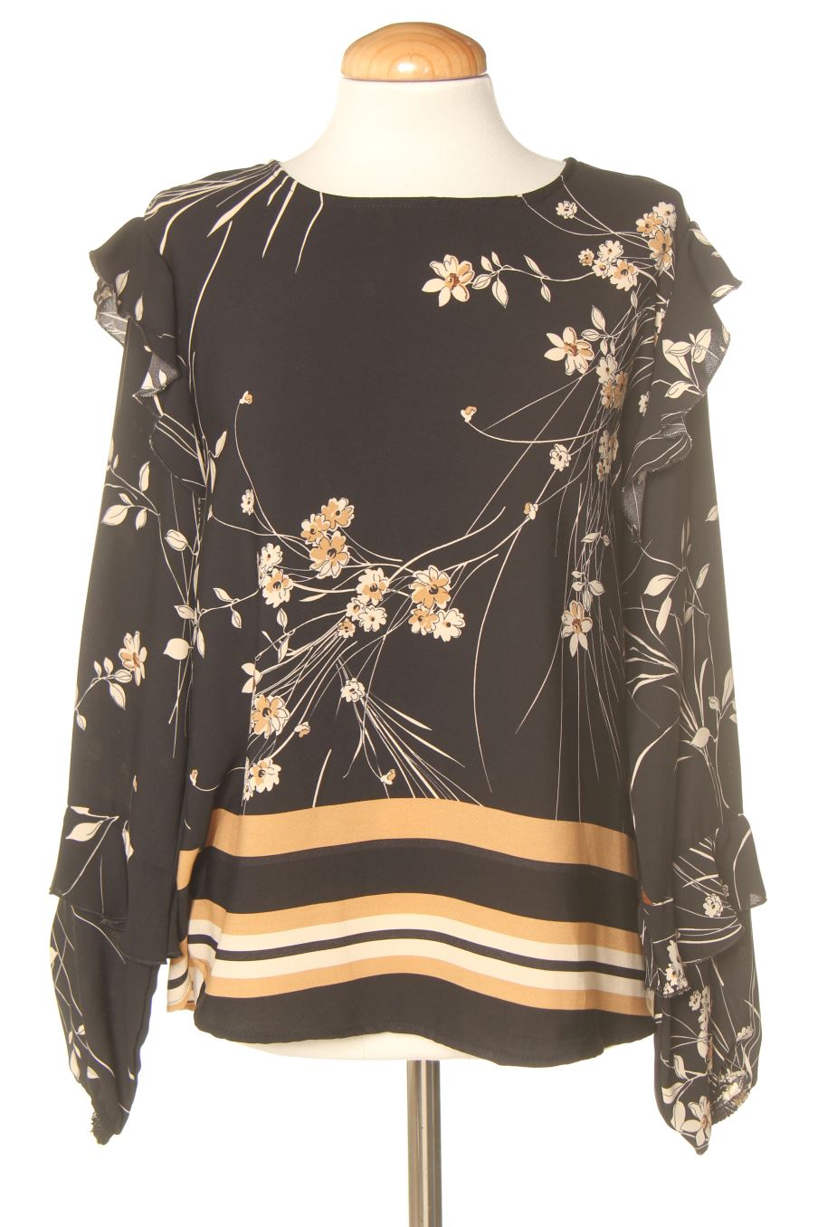 Blusa de manga larga de Bocetto de la talla L, de color estampado