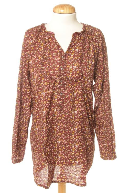 Blusa a maniche lunghe