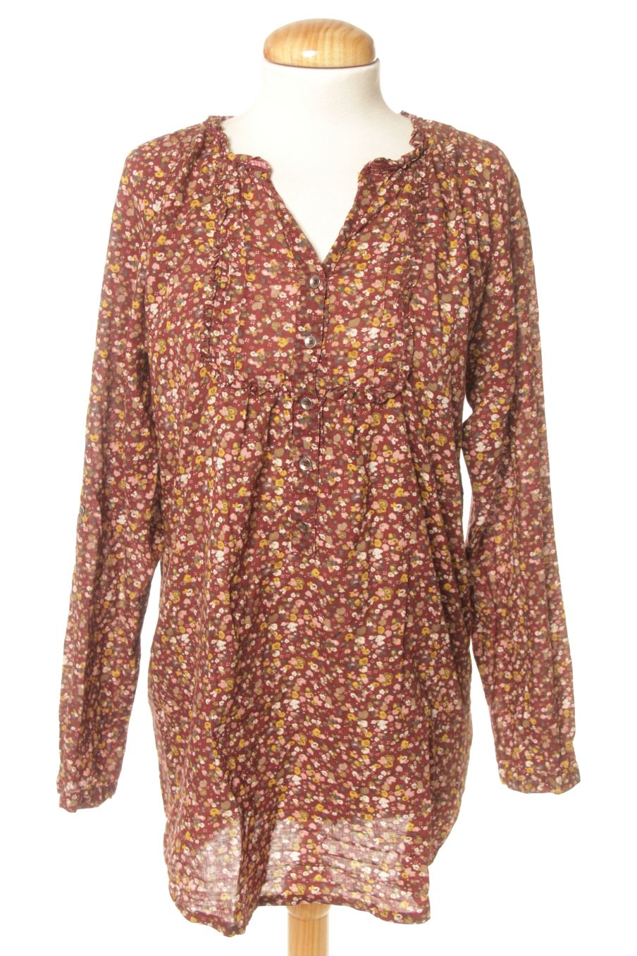 Blouse à manches longues La redoute de la taille 38, de couleur fleurs