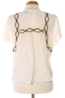 Blusa de manga corta S trf (ZARA)