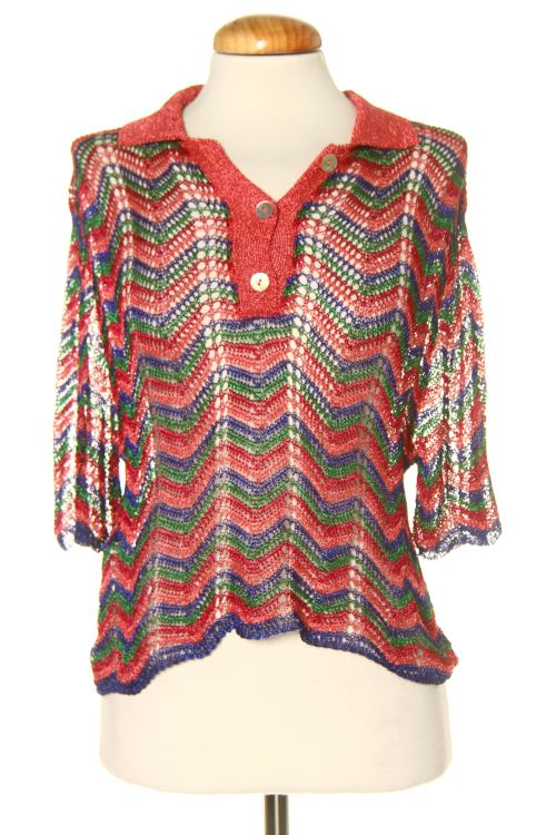 Blouse à manches courtes