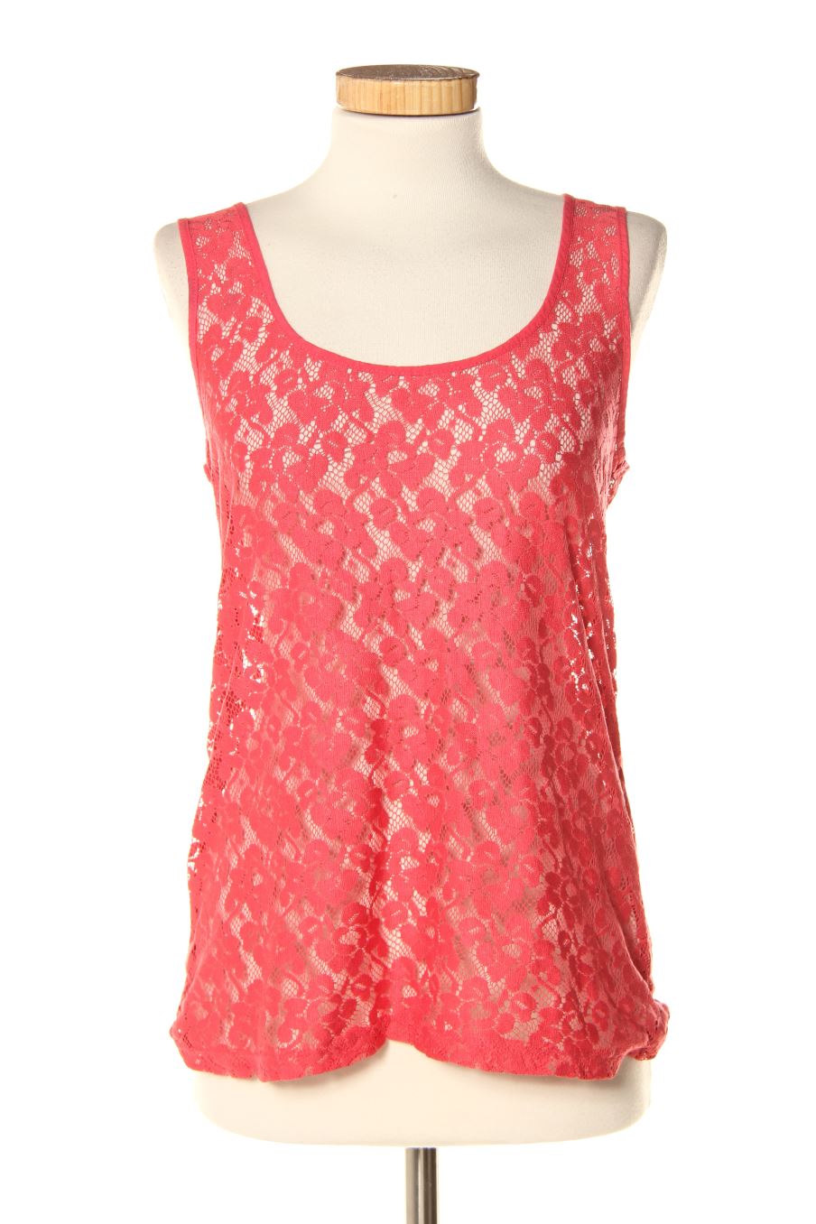 Top de Pull & Bear de la talla M, de color rosa