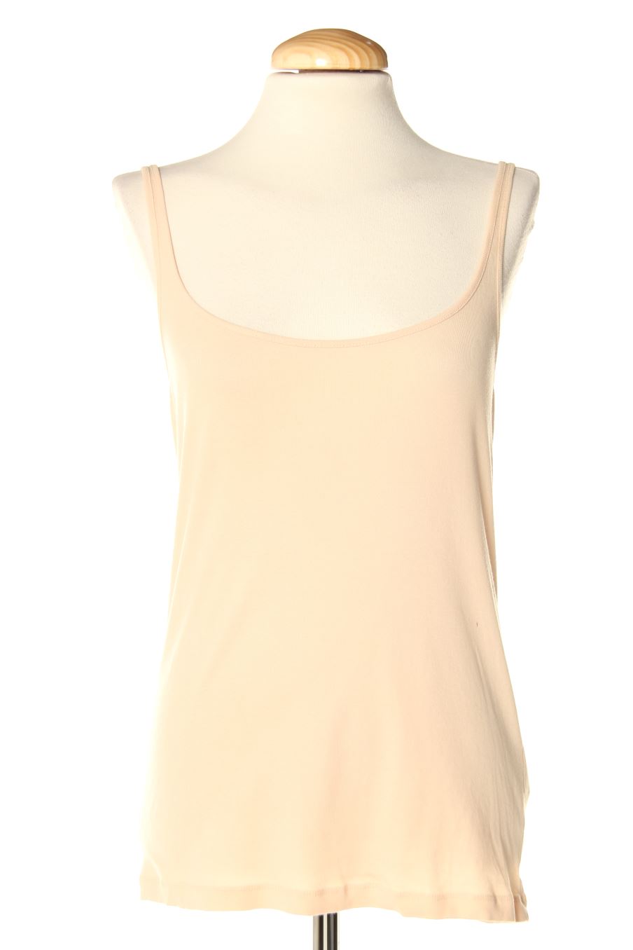 Camiseta sin mangas de H&M de la talla L, de color beige