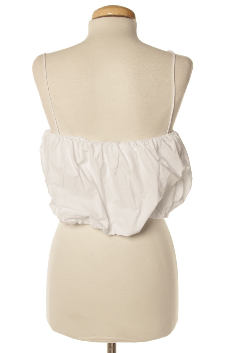 Top Zara de la taille S, de couleur blanc
