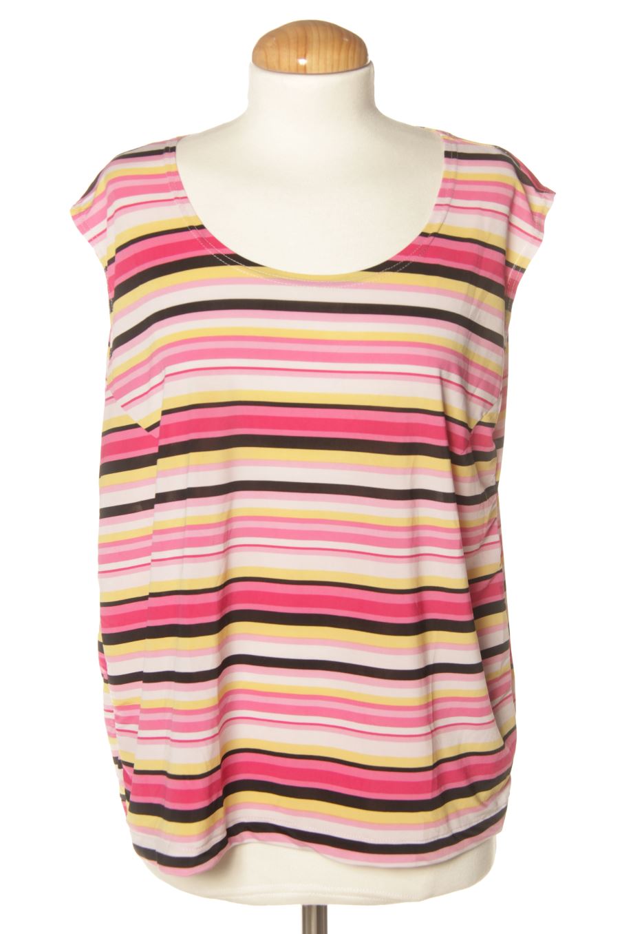 Blouse à manches courtes Sodrap de la taille S, de couleur rayures