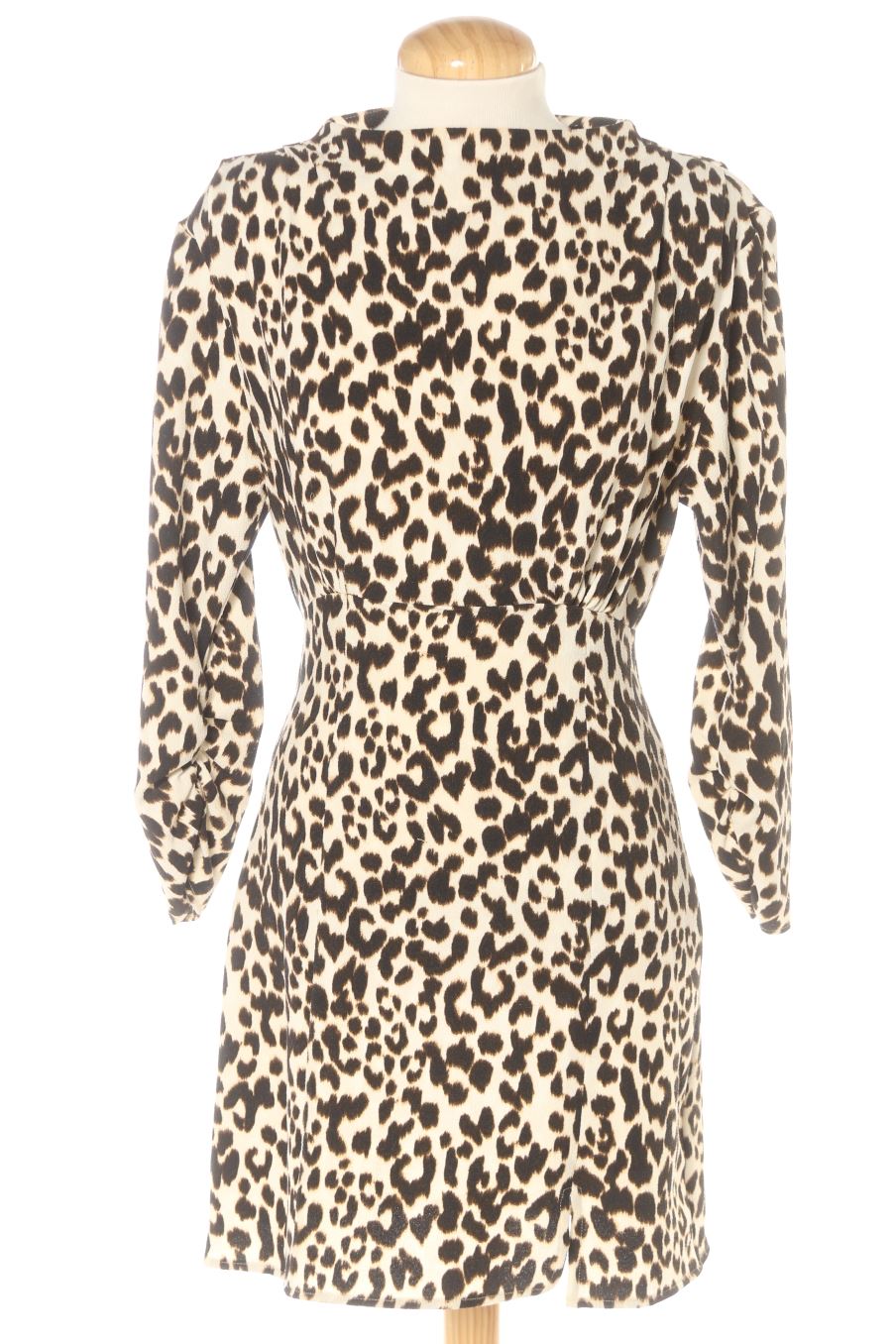 Vestito casual de Zara de la talla S, de color stampa animalier