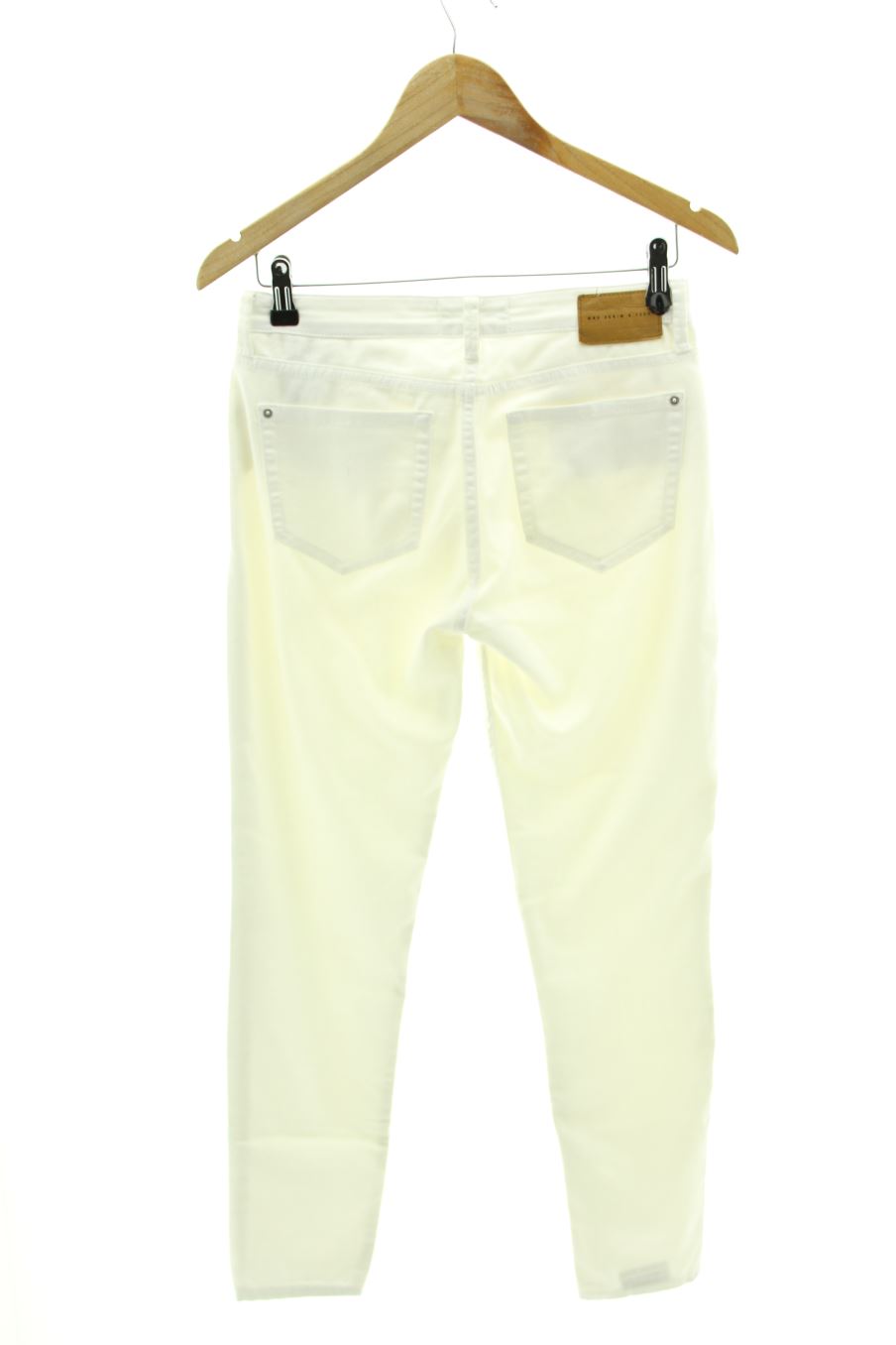 Jeans Mango de la taille 36, de couleur blanc de denim