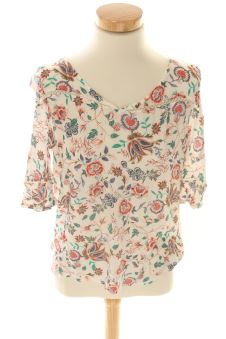 Blusa de manga corta S Promod