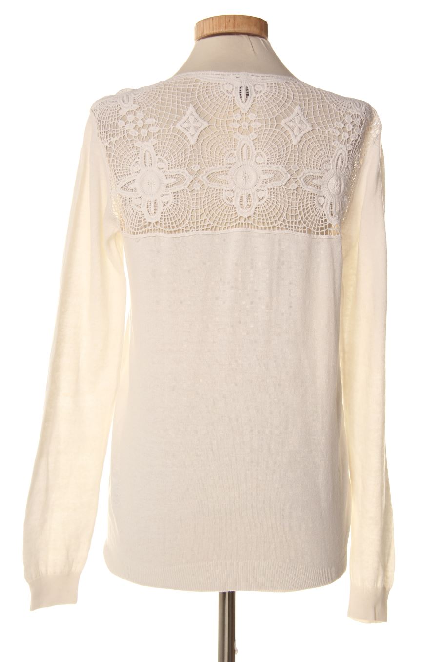 Gilet Naf Naf de la taille M, de couleur blanc