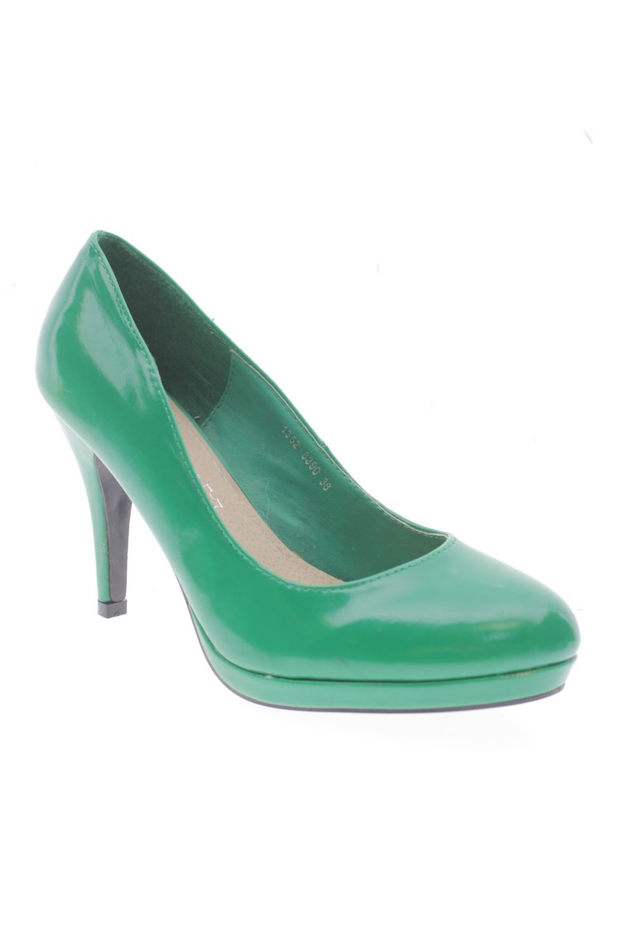 Zapatos de tacon de Pretty Shoes de la talla 38, de color verde de