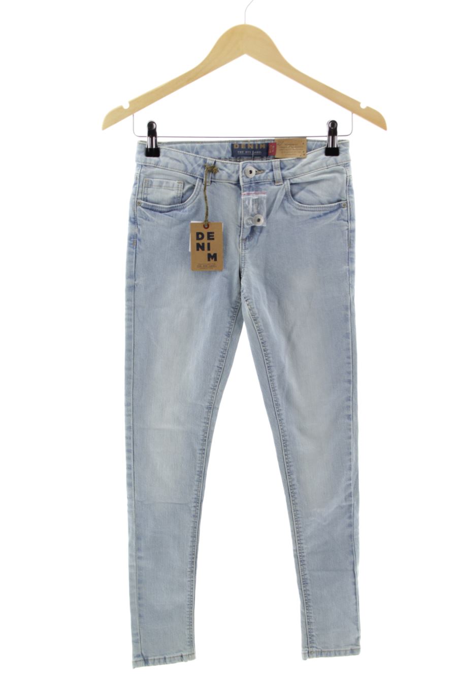 Jeans BTS Brotes de la taille 12 ans de denim avec une étiquette