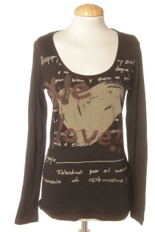 Camiseta manga larga M Desigual