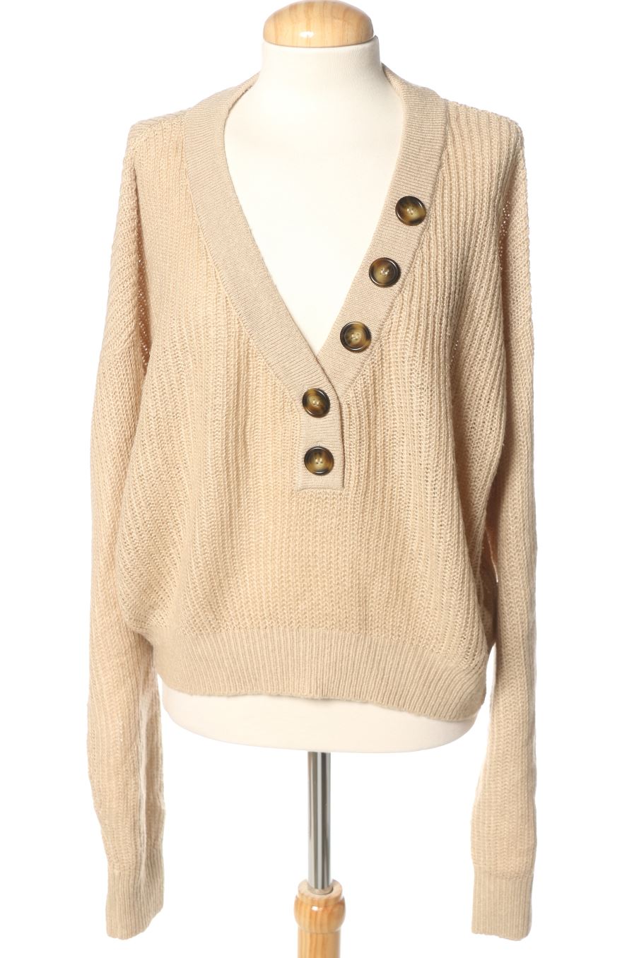 Maglione de H&M de la talla M, de color beige