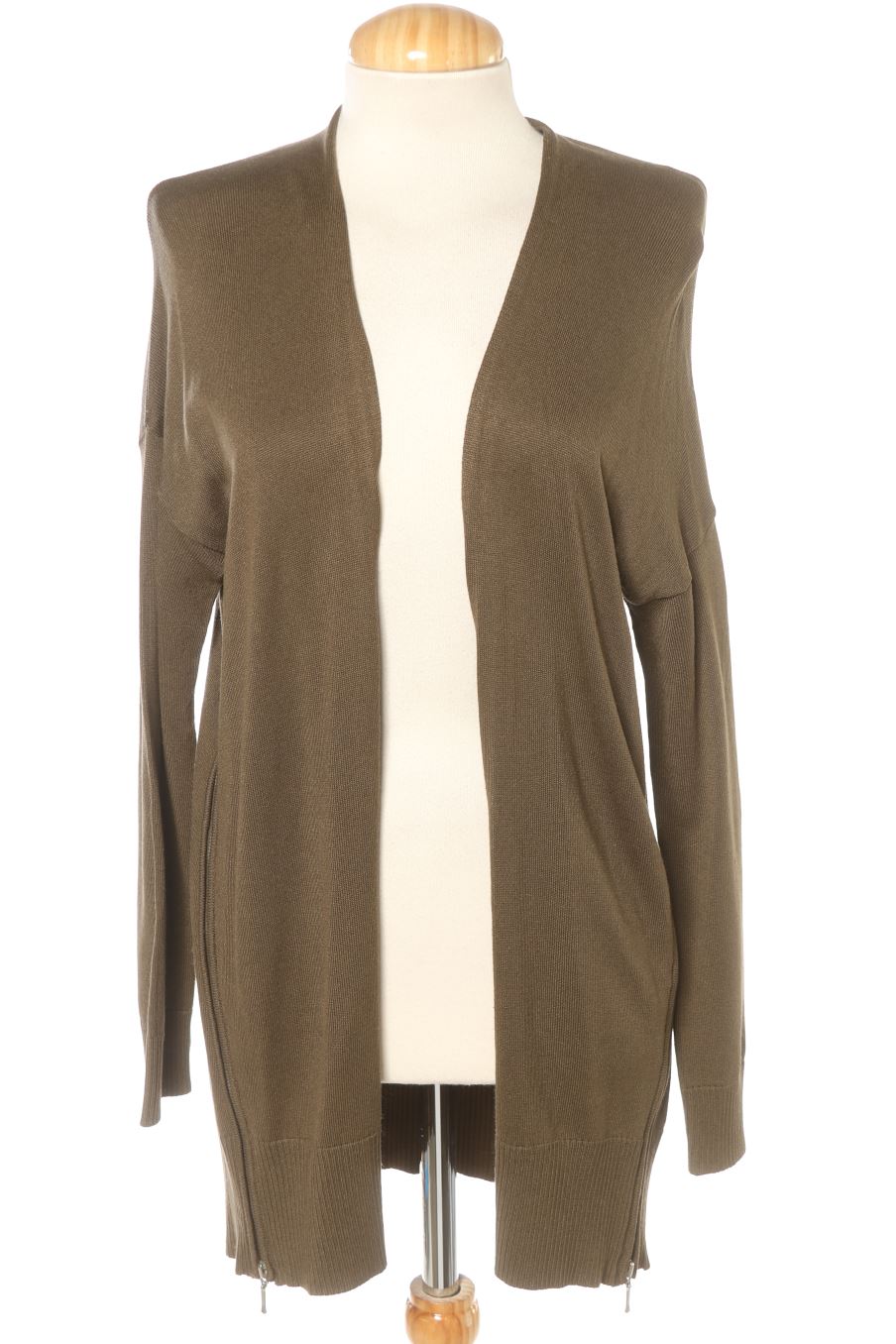 Gilet Zara de la taille M, de couleur vert