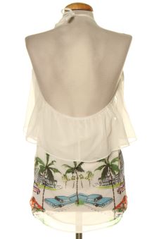 Blouse à manches courtes S Desigual