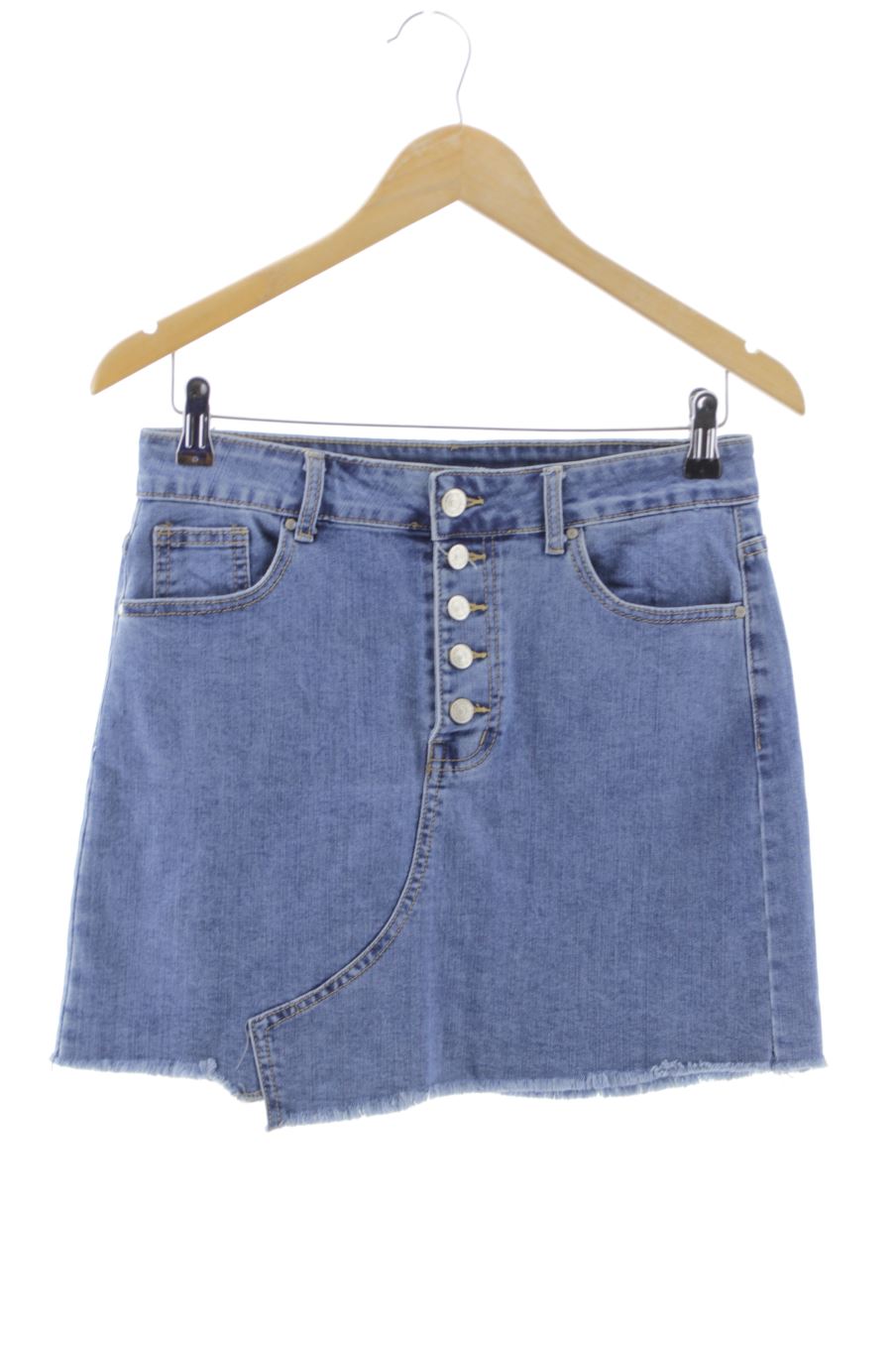 Jupe PERCENTIL de la taille 18 ans de denim de seconde main