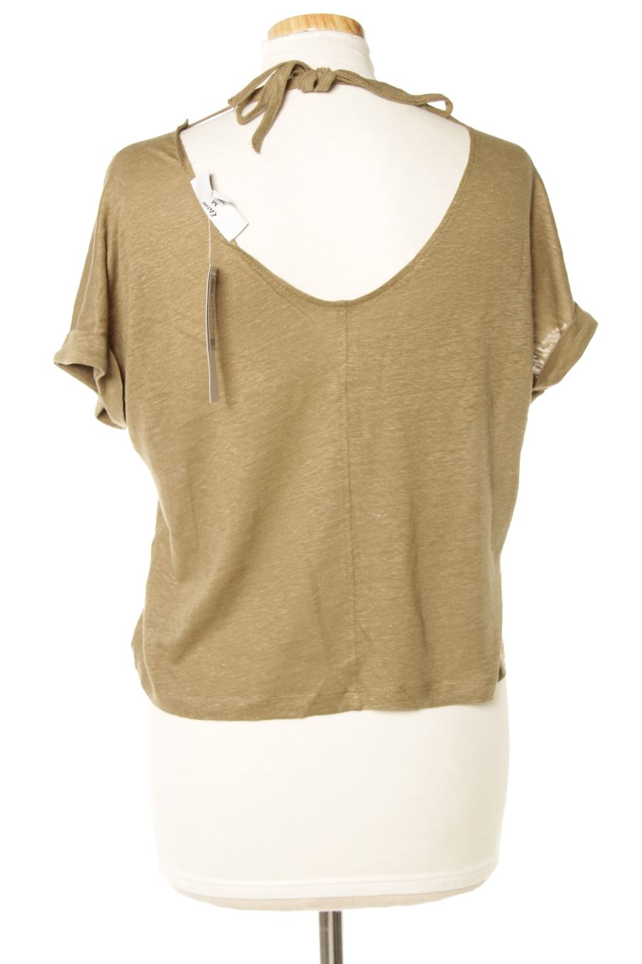 T-shirt Etam de la taille M, de couleur vert