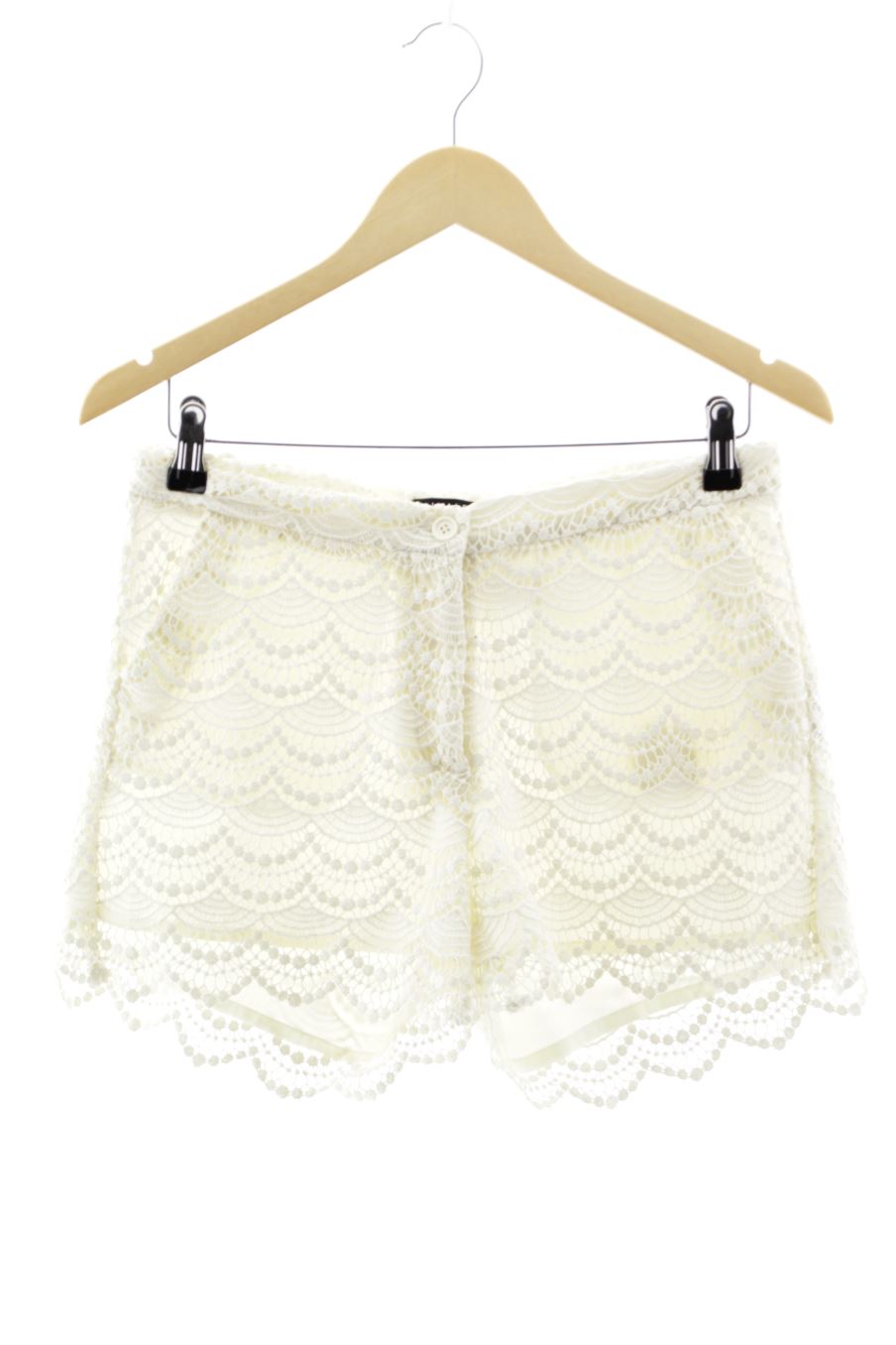 Shorts La Halle de la taille 38, de couleur beige