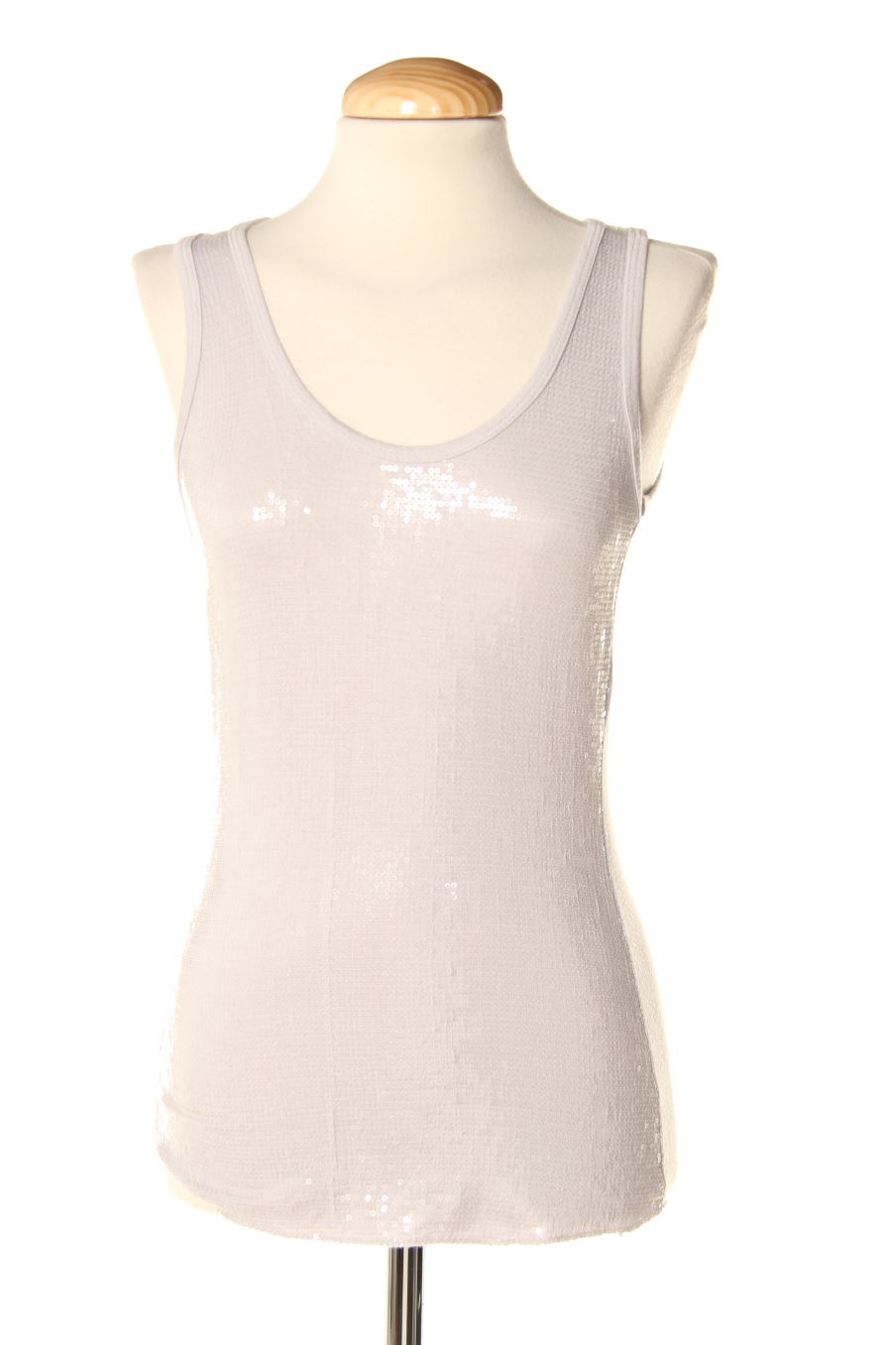 Top de PERCENTIL de la talla S, de color gris