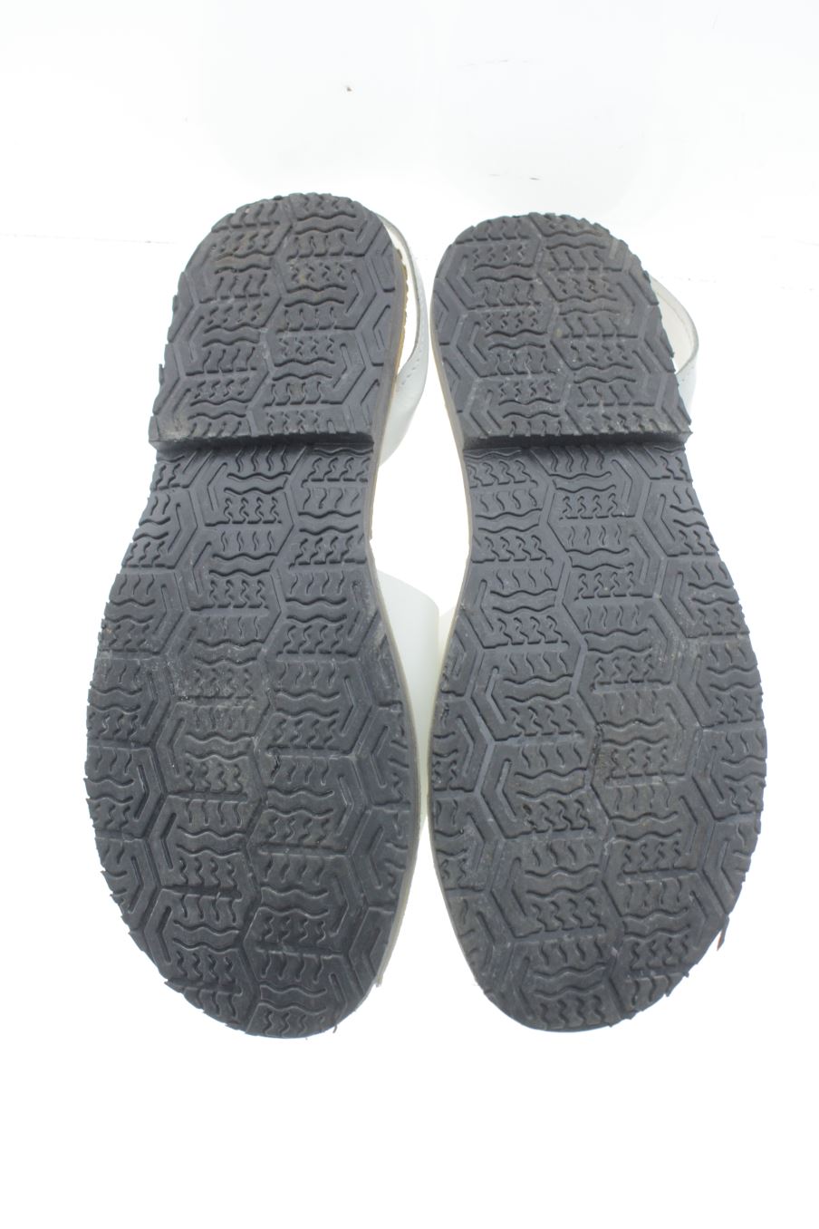 Sandalias planas de il piacere de la talla 38, de color blanco de