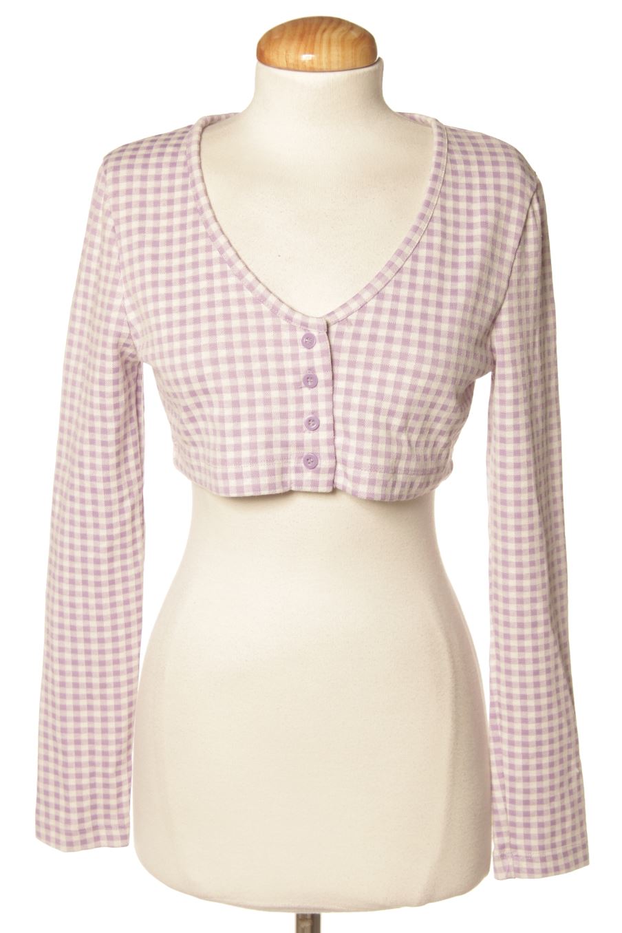 Gilet Stradivarius de la taille M, de couleur carreaux