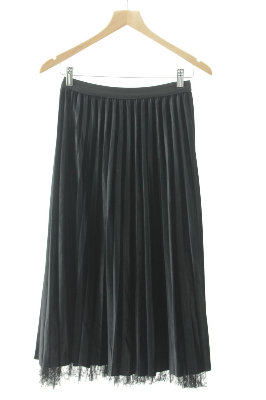 Jupe PERCENTIL de la taille XS, de couleur noir de velours