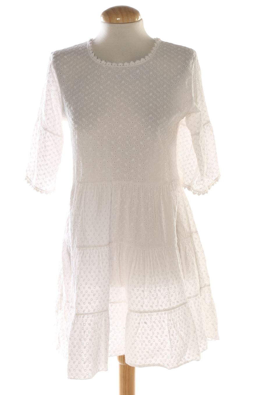 Robe casual Made in italy de la taille S, de couleur blanc