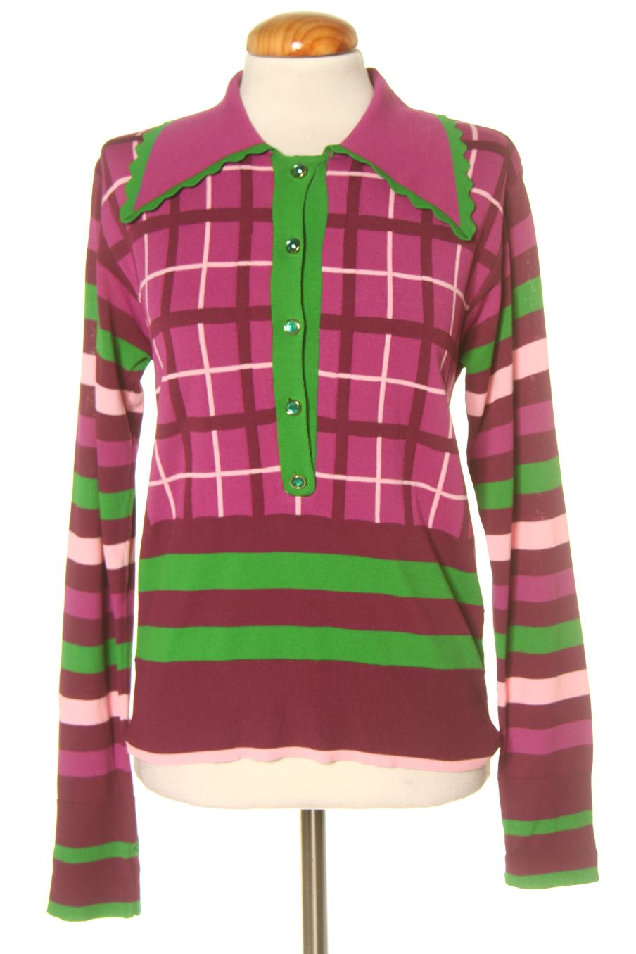 Pull Uterqüe de la taille S, de couleur imprimés