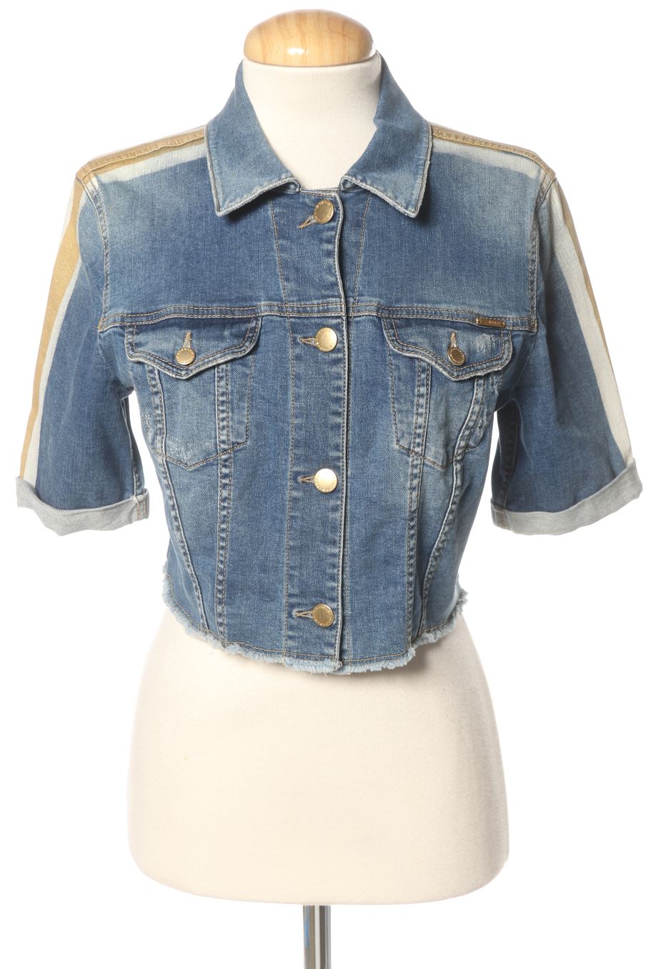 Blouson Gas de la taille M, de couleur bleu de denim