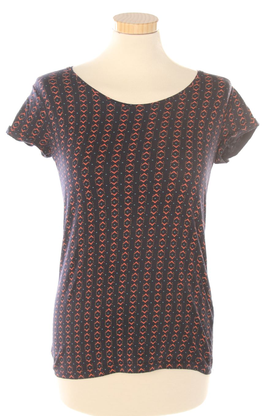 T-shirt La Halle de la taille S, de couleur bleu marine
