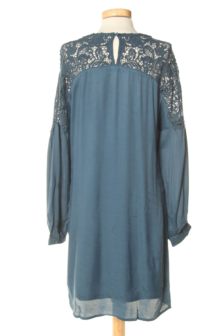 Robe casual Promod de la taille L, de couleur bleu