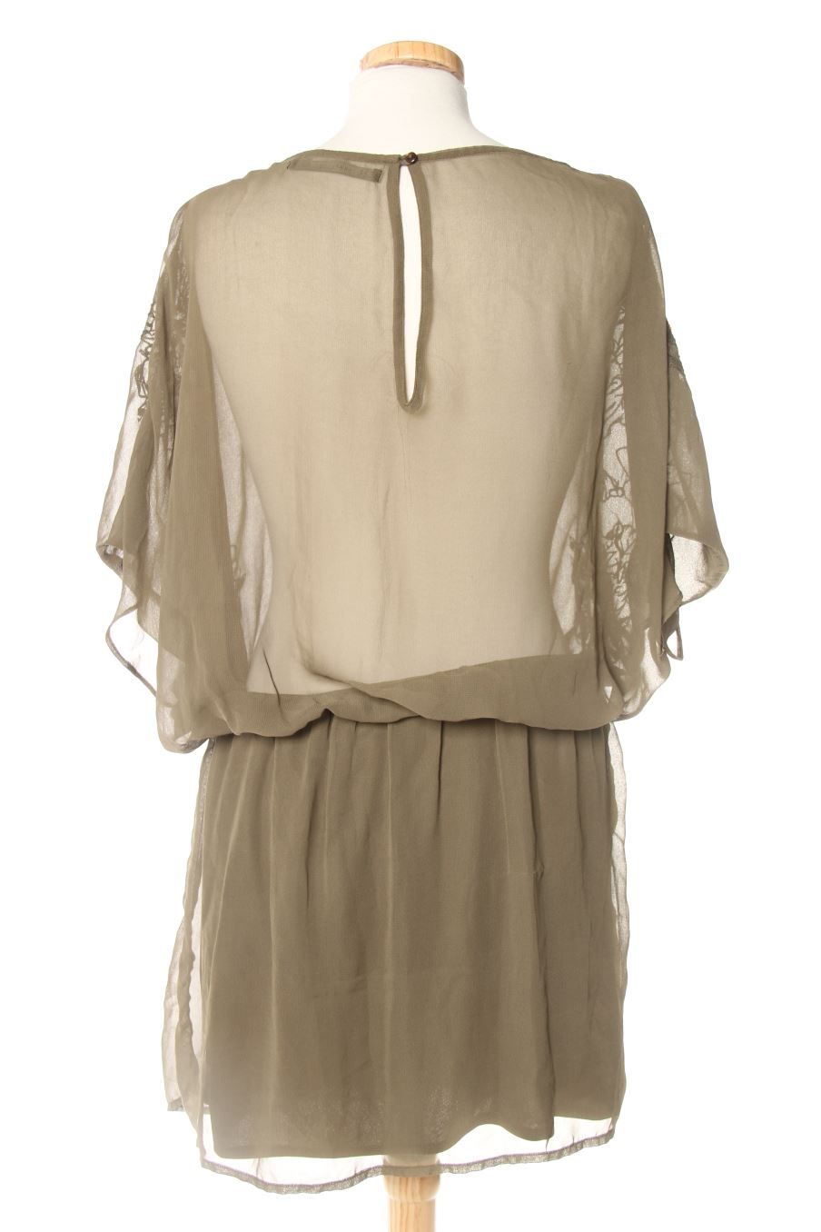 Robe casual Trafaluc de la taille M, de couleur vert