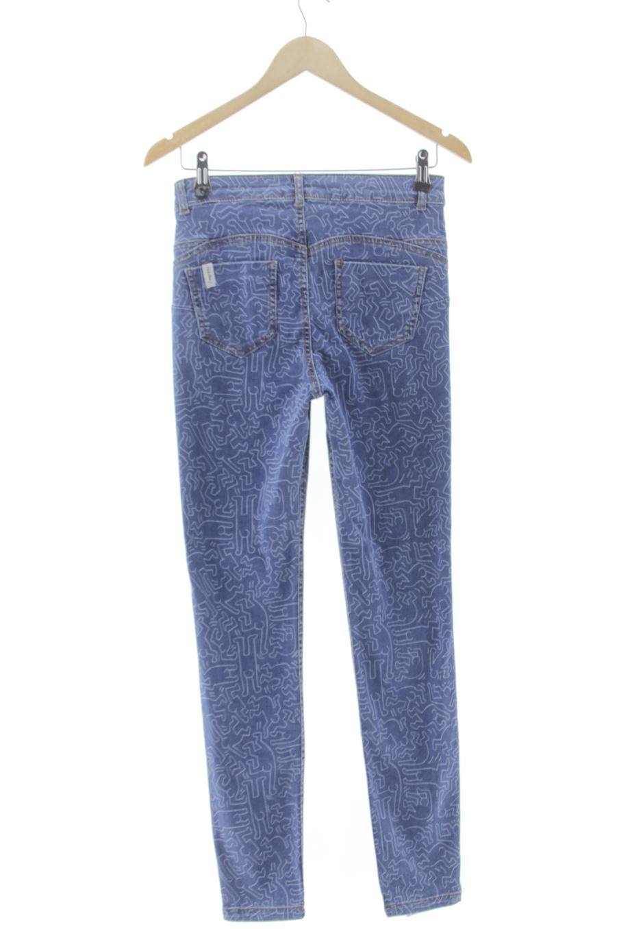 Jeans Calzedonia de la taille M, de couleur bleu de denim