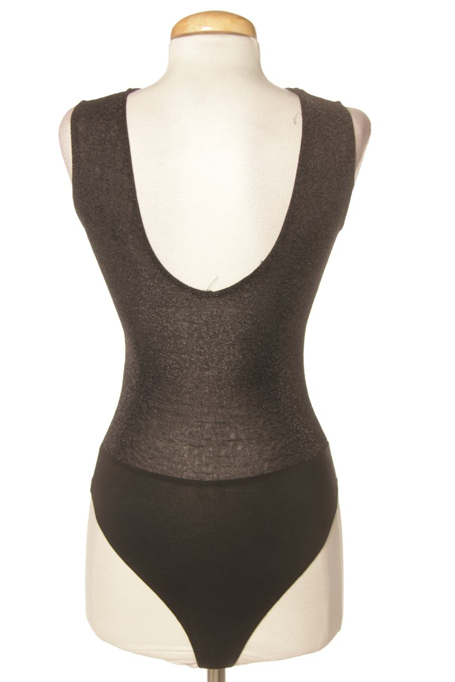 Body de PERCENTIL de la talla XS, de color negro