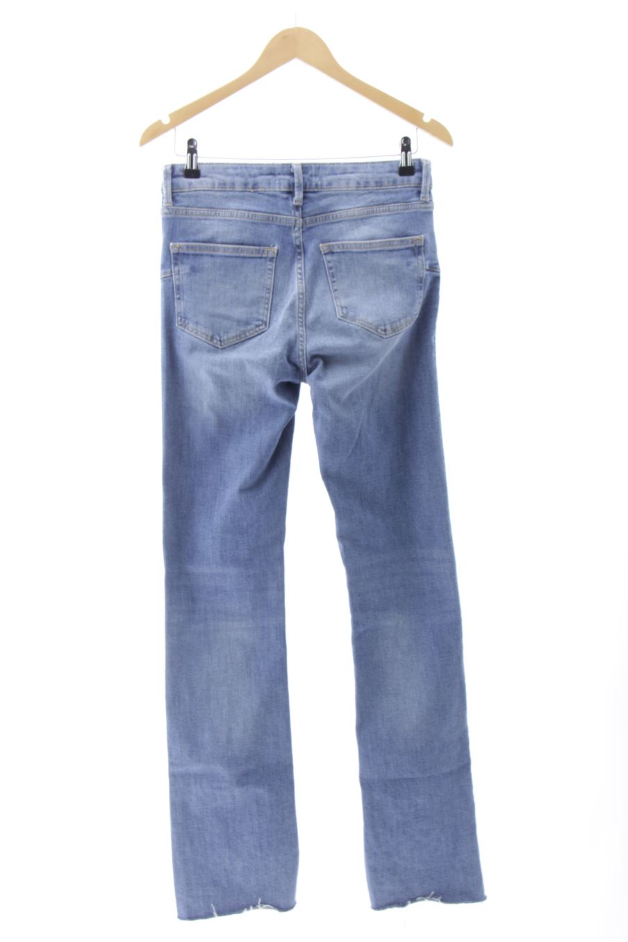 Vaquero de Zara de la talla 36, de color azul de ropa vaquera