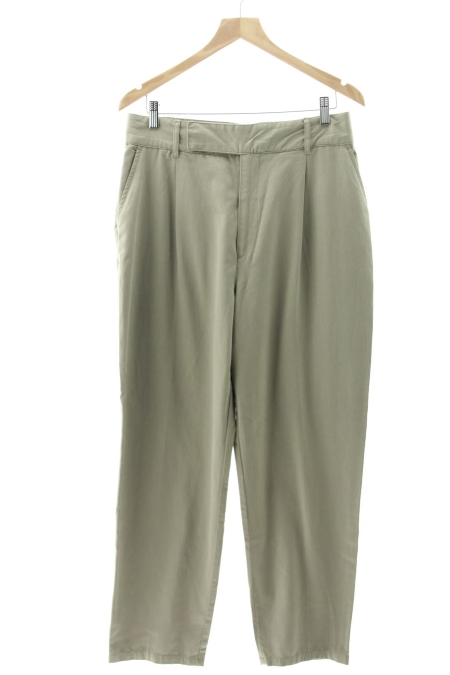 Pantalon Zara de la taille L, de couleur beige