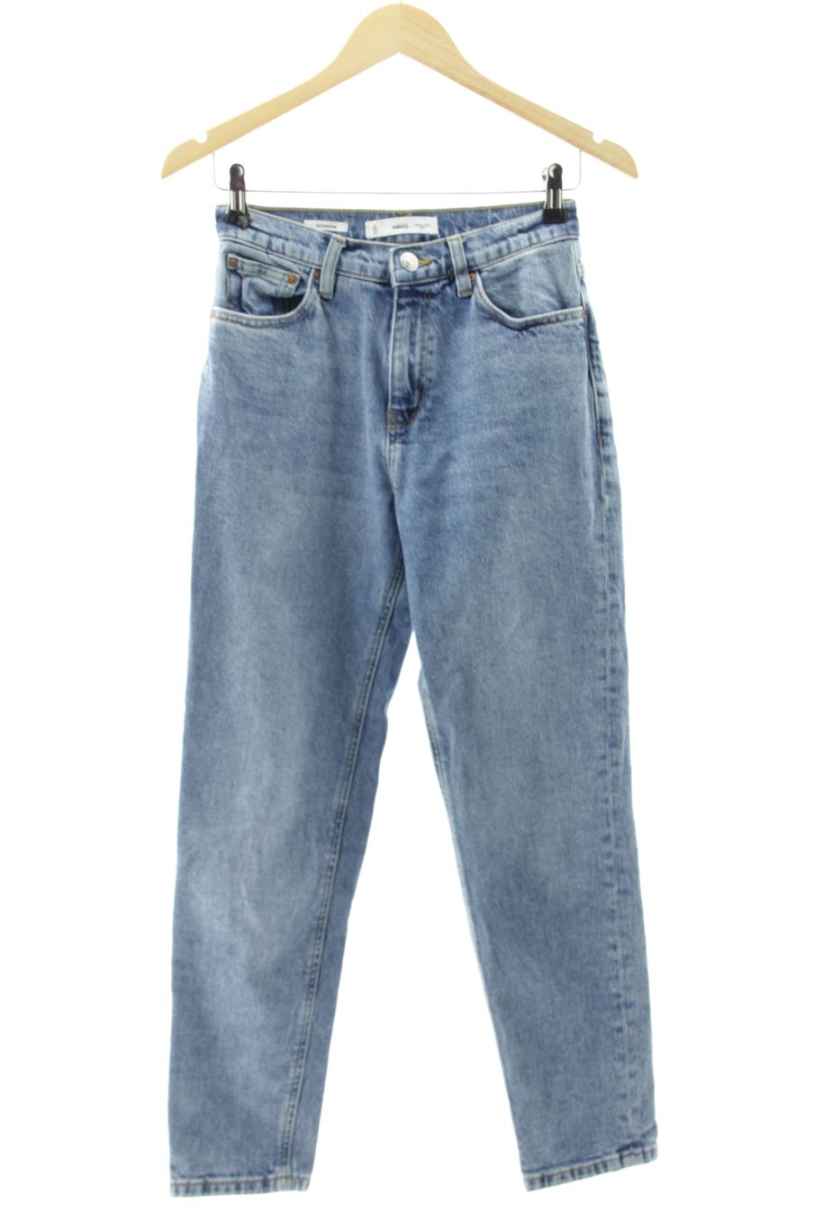 Jeans Mango de la taille 34, de couleur bleu de denim