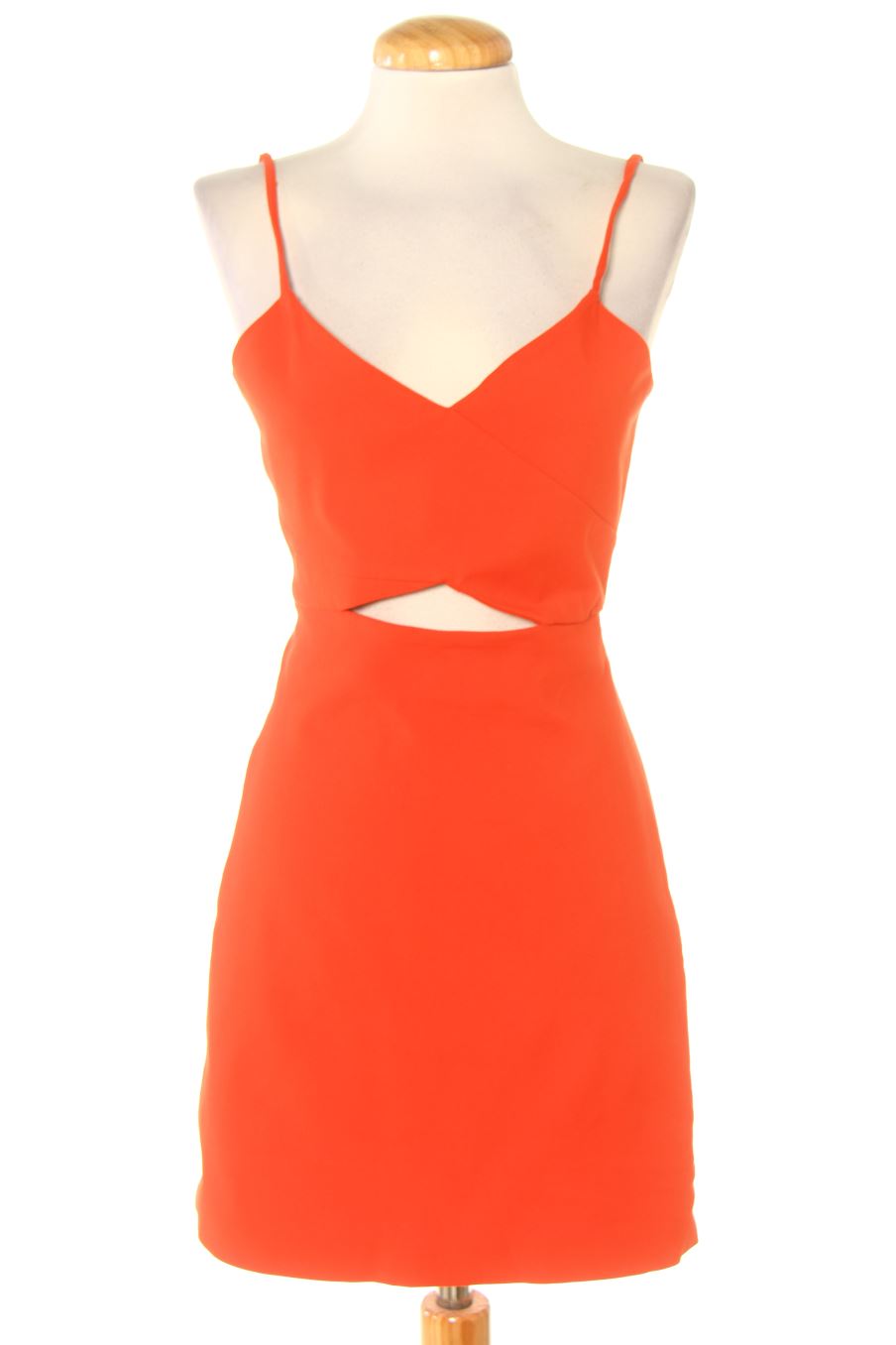 Einfaches Kleid von Zara Größe S, Farbe Rot, für