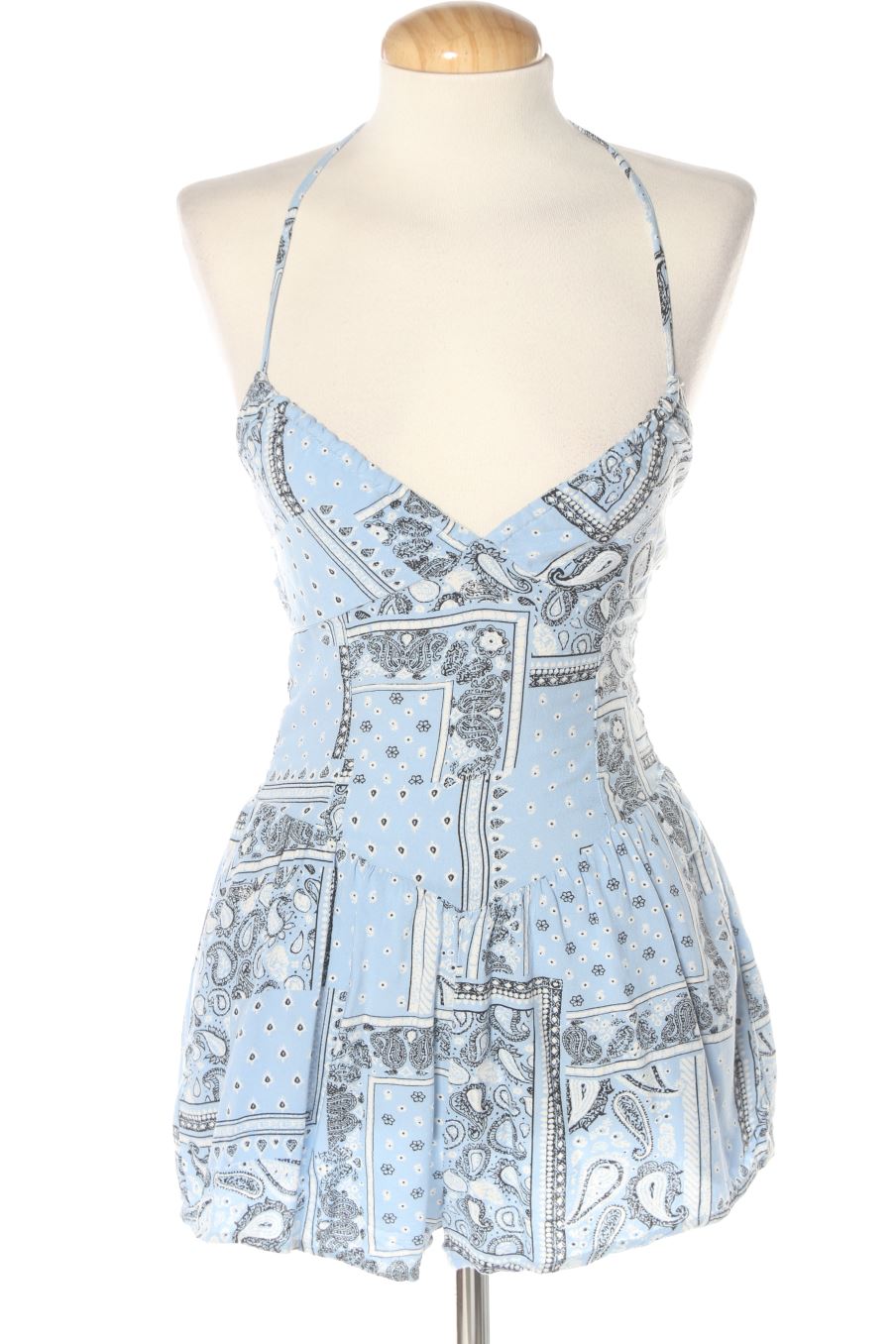 Combinaisons Bershka de la taille XS, de couleur bleu