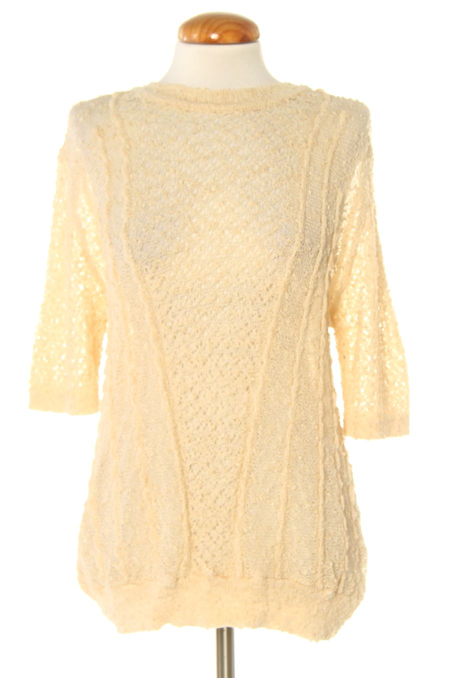 Jersey de Zara de la talla L, de color beige