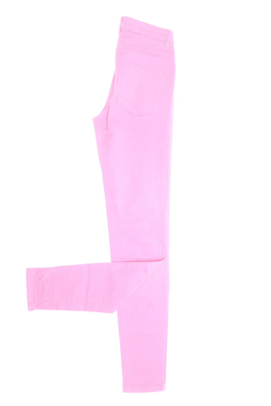 Jeans H&M de la taille 36, de couleur rose de denim