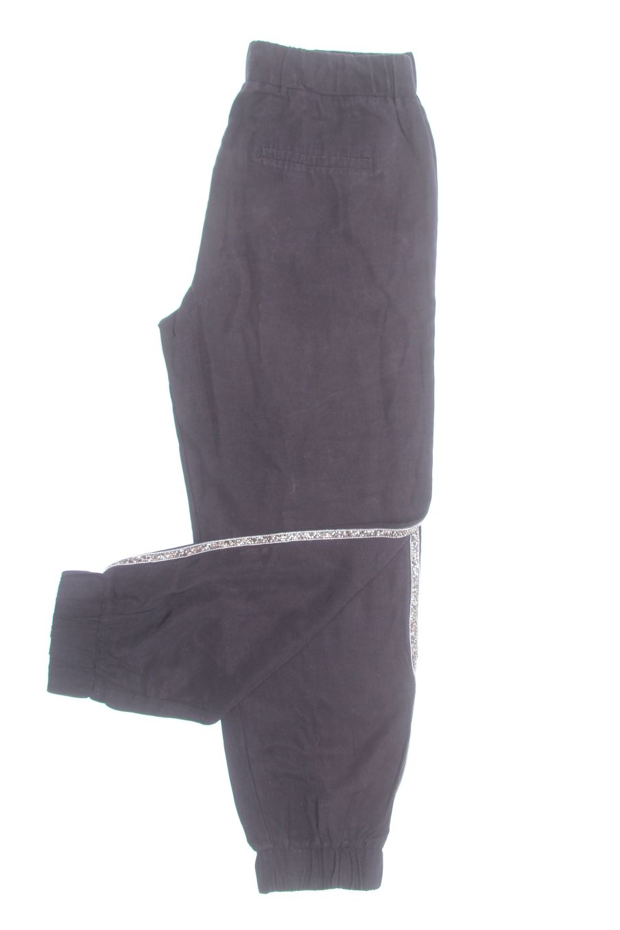Pantalones de Zara de la talla S, de color negro