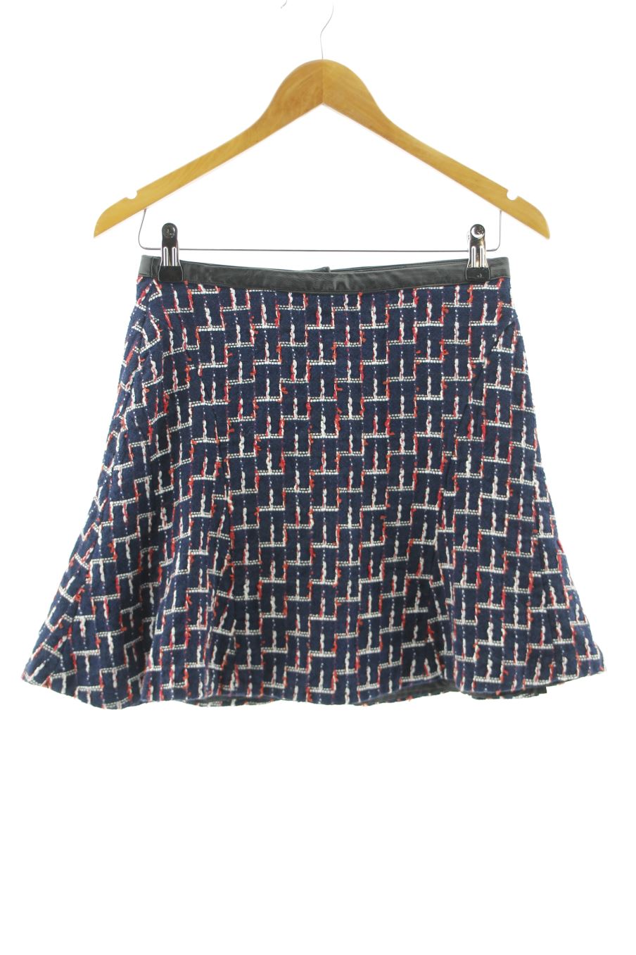Aufwändiger Rock von H&M Größe 34, Farbe Aufdruck, für