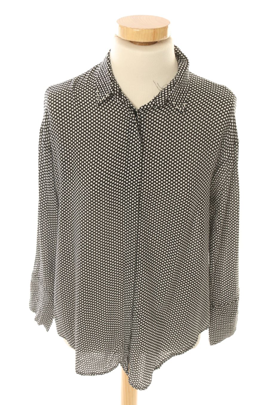 Hemd von Mango Größe XS, Farbe Schwarz, für
