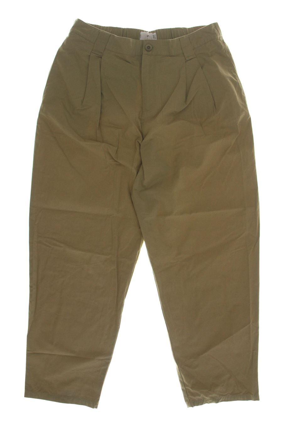 Pantalones de Mango de la talla 44, de color beige
