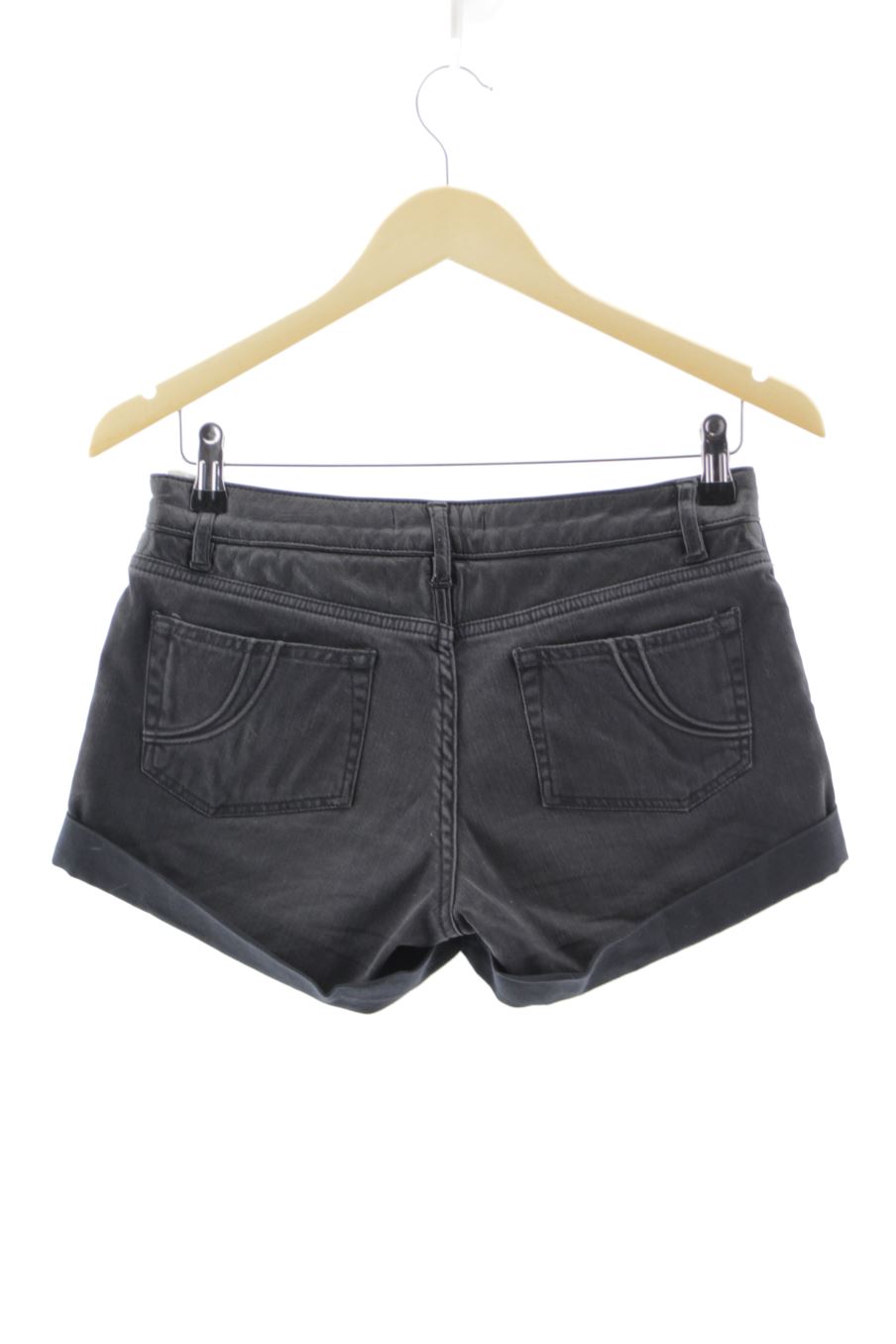 Shorts Maje de la taille 36, de couleur noir de denim