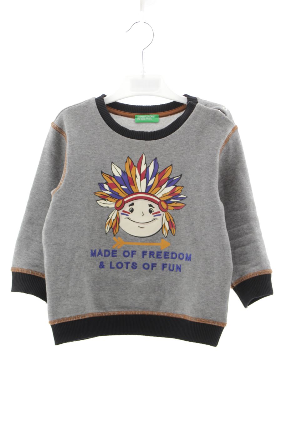 Sudadera de Benetton de la talla 18 meses de segunda mano