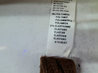 Parte superior de bikini de Princesse tam tam de la talla XS, de color marrón